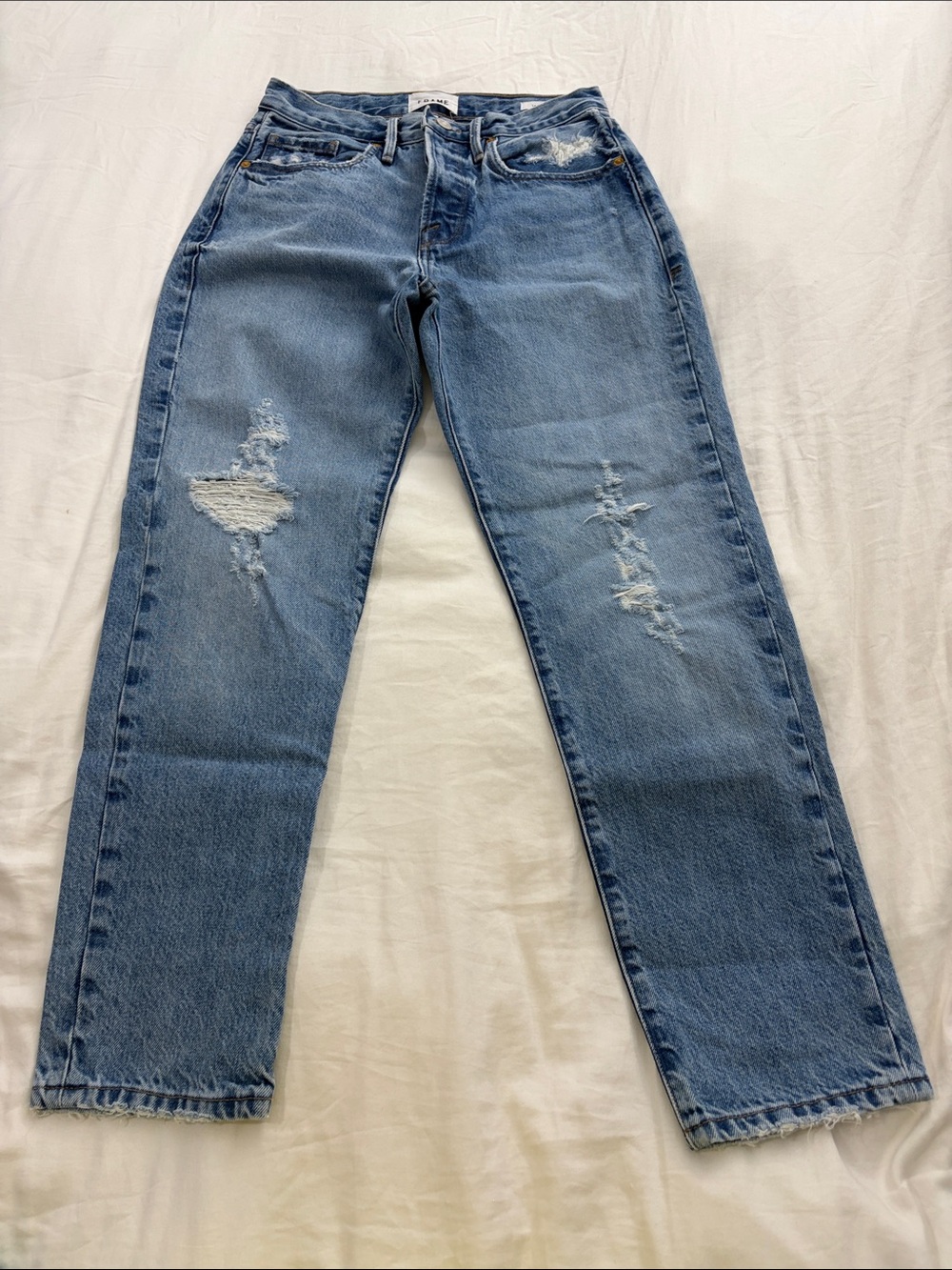 Frame Le Original Distressed Jeans